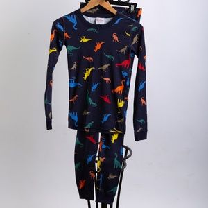 Hanna Andersson Dinosaur Pajamas PJs Size 12
